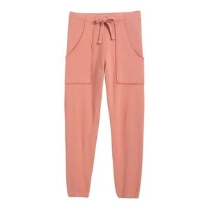 NEW FRANK & EILEEN Eamon Jogger‎ Pants 100% Cotton Frayed Pocket Size SMALL NEW